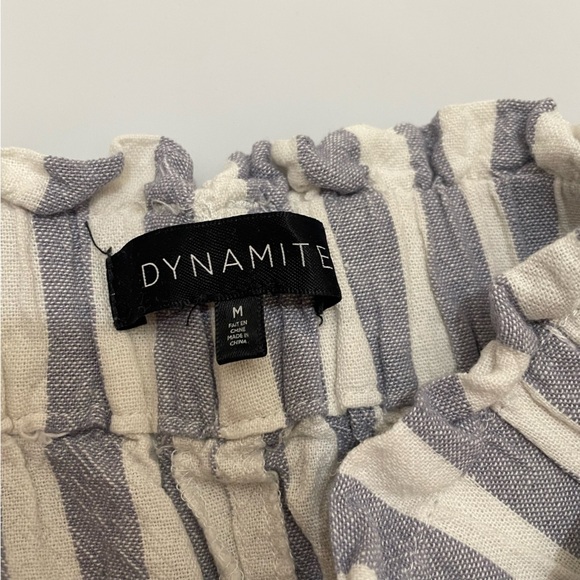 👗 Dynamite High-Waisted Paper Bag Shorts – Women’s Medium 👗 - Picture 7 of 9